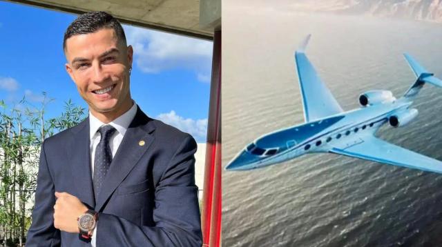 C罗买新飞机 旧飞机卖给姆巴佩没卖成 或送儿子用